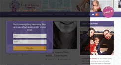 Desktop Screenshot of expressiveparents.com